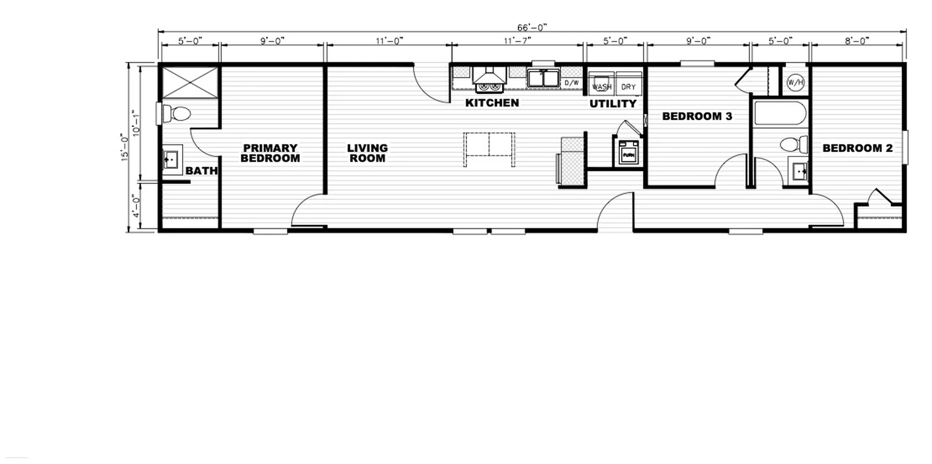 Perla ADU — Floor Plan