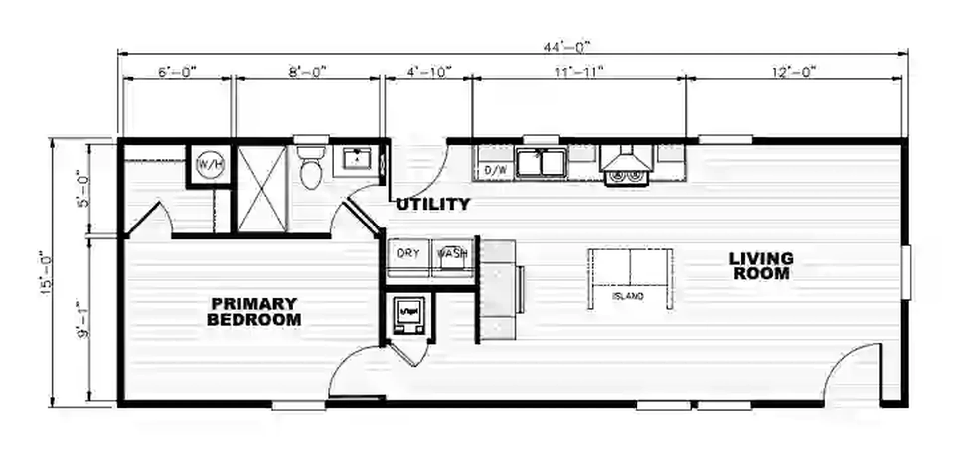Tap to enlarge Faro ADU floor plan