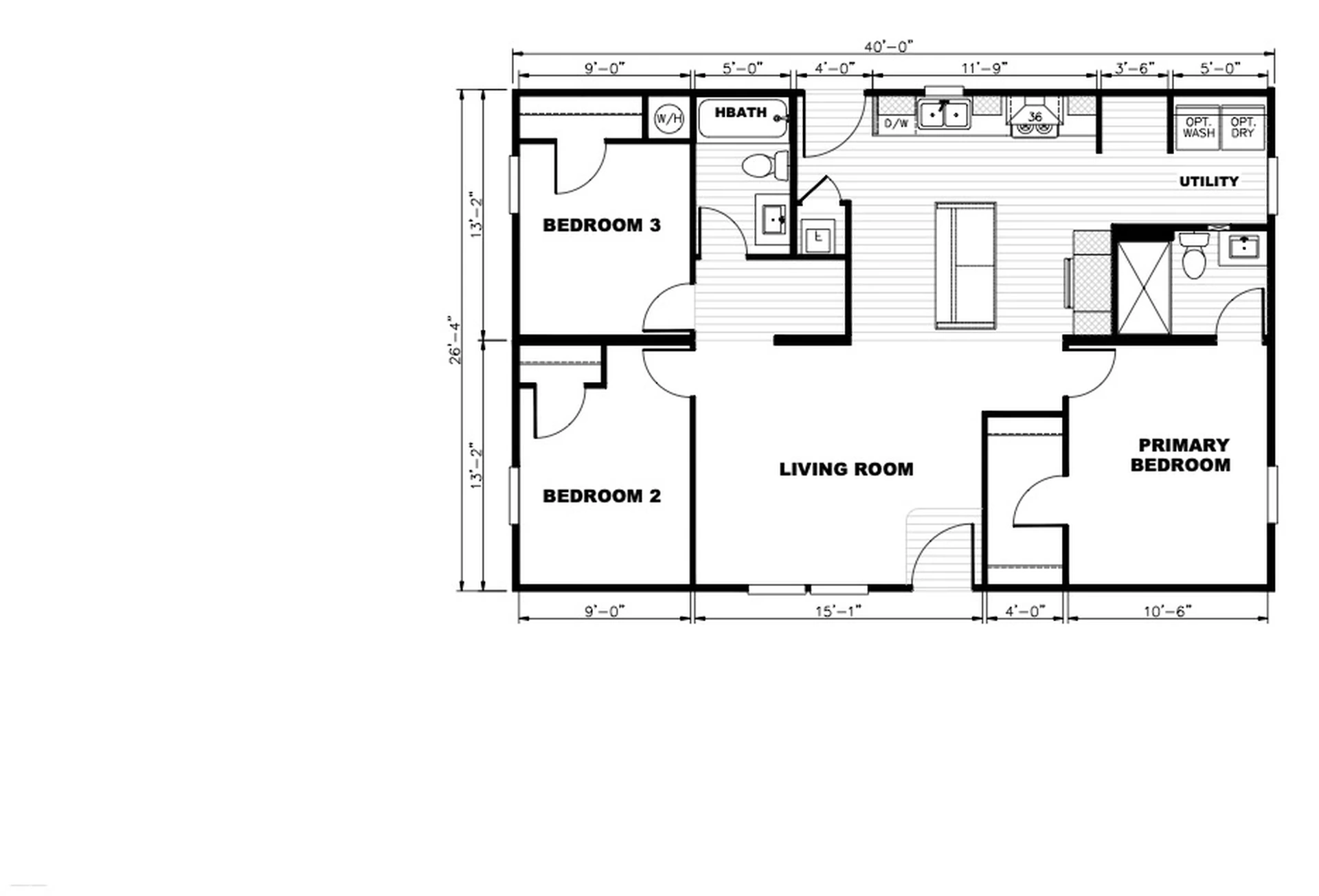Tap to enlarge Sierra ADU floor plan